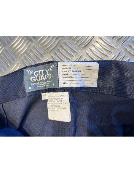 pantalon intervention anti-statique cityguard 1057 taille 42 neuf