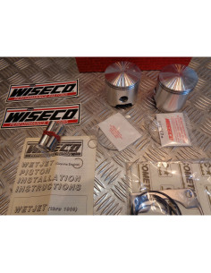 2 x piston forge segment joint wiseco 68 mm jet ski wet jet 440 cuyuna 1998 WK10 2