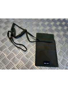 pochette portefeuille papiers multi poches vert tour de cou mil-tec neuf