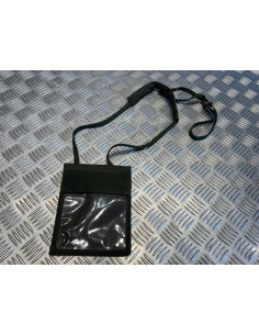 pochette portefeuille papiers multi poches vert tour de cou mil-tec neuf 2