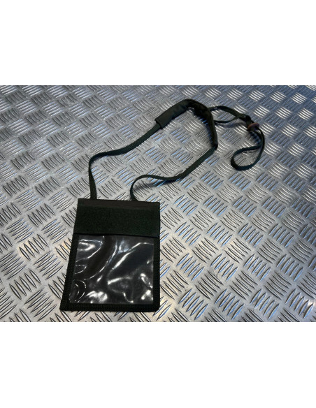 pochette portefeuille papiers multi poches vert tour de cou mil-tec neuf