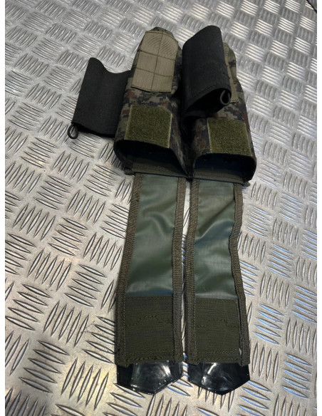 sac poche Bt pour 2 Pots Woodland Digital paintball