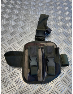 plaque panneau de jambe cuisse molle porte chargeur militaire opex