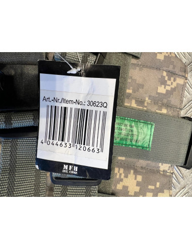panneau de cuisse genou tactical molle mfh 30623q