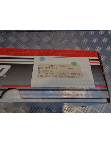 2 x piston forge segment joint wiseco 68 mm jet ski wet jet 440 cuyuna 1998 WK10