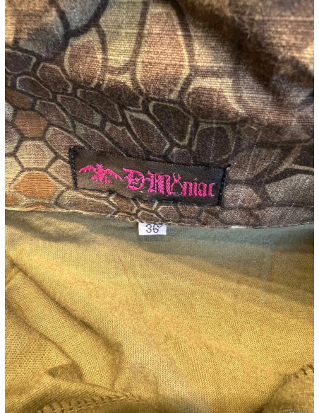 Chemise t-shirt manches longues dmoniac camo kryptek highlander neuf Taille 36