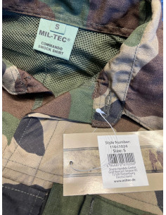 Veste commando smock shirt camo CE mil-tec taille s 2