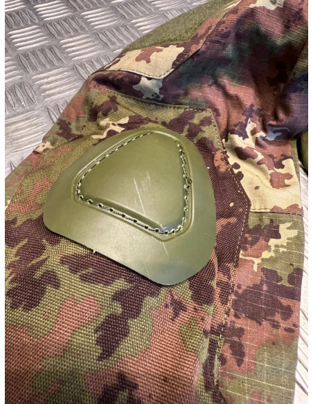 chemise t-shirt tactique camo vegetale italien mil-tec taille s 10513742