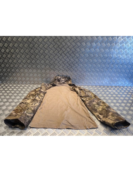 chemise t-shirt manches longues dmoniac camo kryptek highlander Taille 34 neuf