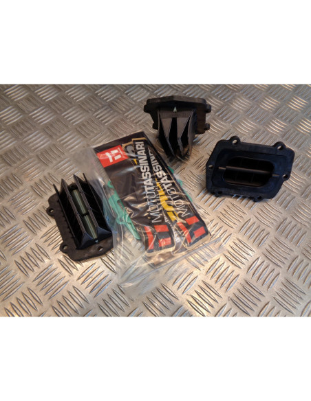 kit 3 boite clapet carbone v-force 3 quad polaris 900 1050 sl sltx moto tassinar