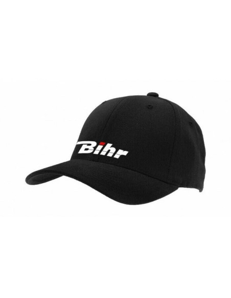 casquette bihr 2020 noir marque moto pieces accessoires sponsor