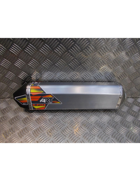 ligne pot echappement inox art b-p122 silencieux alu moto husqvarna fe 450 76906