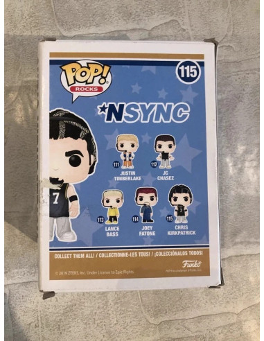NSYNC pop chris kirkpatrick 115 funko