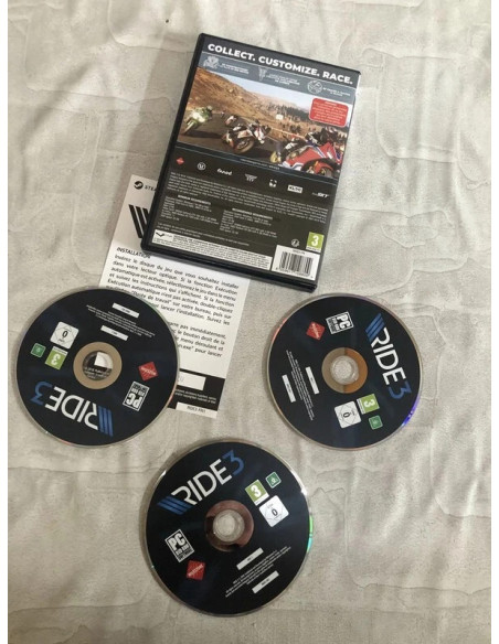 jeu pc de moto ride 3 comme neuf