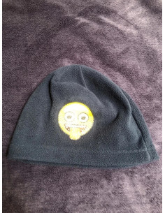 bonnet polaire enfant neige ski emoji taille unique 56cm enfant 8 a 12 ans 2