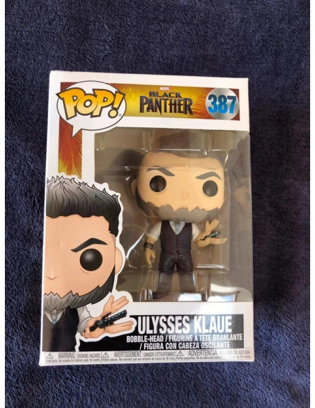 funko pop series marvel black panther ulysses klaue 387