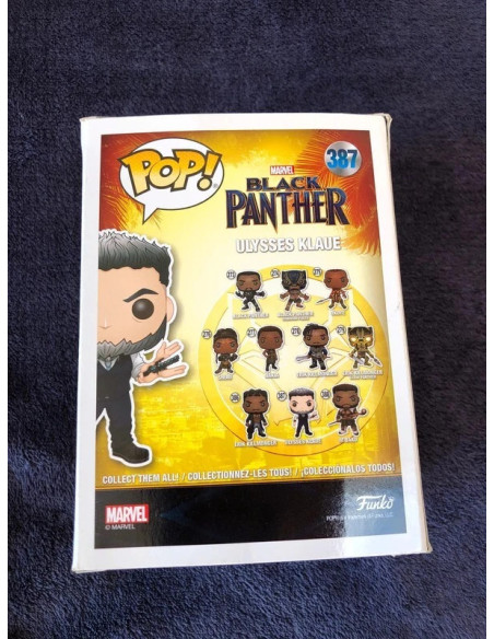 funko pop series marvel black panther ulysses klaue 387