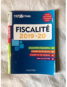 livre fiscalite 2019 - 2020 top'actuel hachette