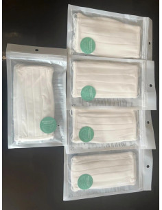 10 Masques de protection lavables et réutilisables