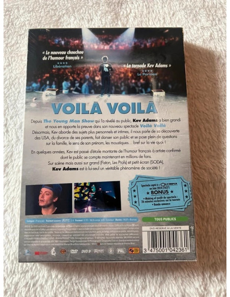 dvd Kev Adams - voilà voilà neuf 3475001042361