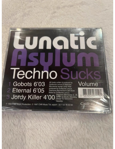 disque cd lunatic asylum technosucks vol 1 3383005931591