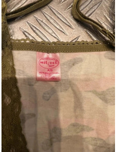 debardeur mil-tec style camo top couleur femme fille taille xs neuf 2