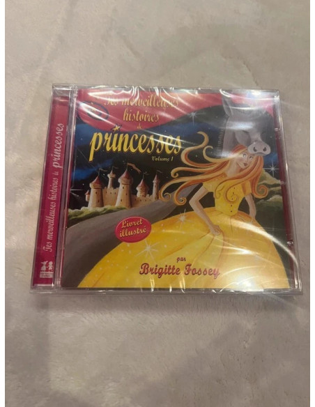 disque cd vol 1 merveilleuses histoires princesse brigitte fossey 3760097880189