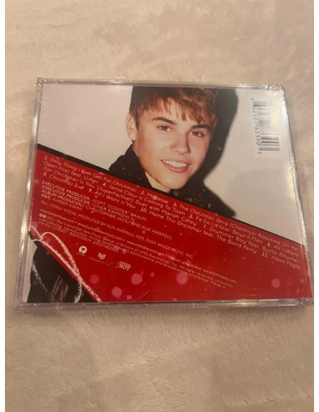 disque cd justin bieber under the mistletoe 602527833903