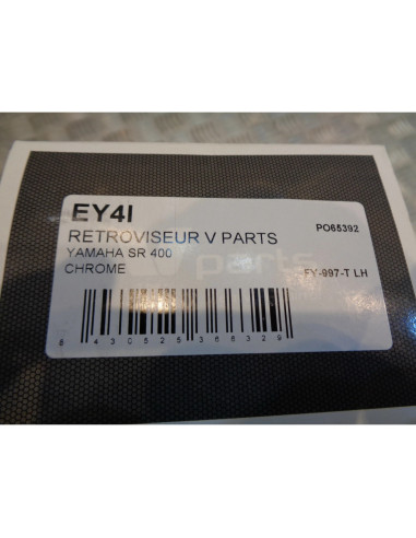 retroviseur gauche v-parts chrome moto yamaha 400 sr 1700 mt-01 FY-997-T LH bihr