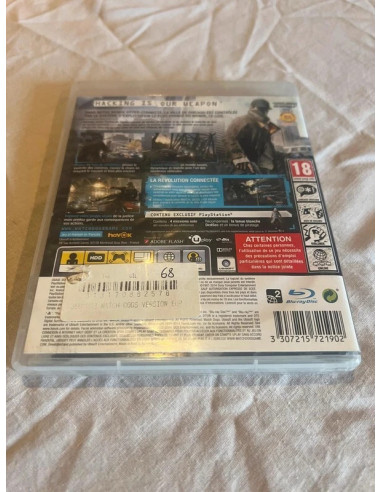 watch Dogs - Jeux PS3 sony avec notice occasion