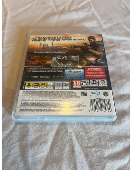 Call of duty black ops jeux PS3 avec notice occasion