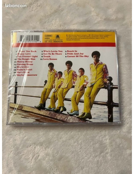 Disque cd Jackson 5 CD The Universal Masters Collection classic 601215717020