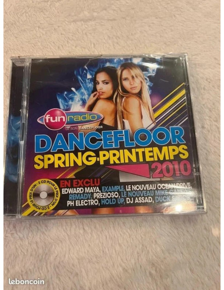 Disque cd neuf various fun radio dancefloor spring printemps 2010 886976833626