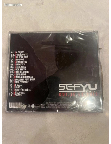 Disque cd sefyu oui je le suis 5060107726673