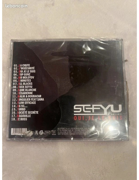 Disque cd sefyu oui je le suis 5060107726673