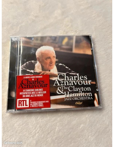 Disque cd Charles Aznavour & The Clayton-Hamilton Jazz Orchestra 5099945859021