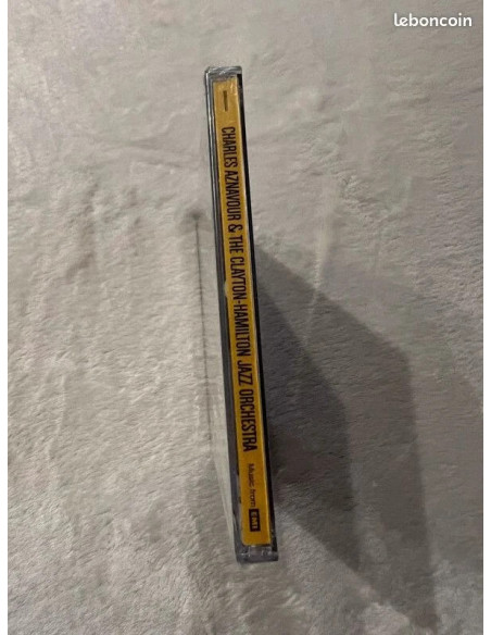 Disque cd Charles Aznavour & The Clayton-Hamilton Jazz Orchestra 5099945859021