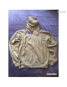 Sweat veste tactique zippe capuche task force 2015 vert kaki taille xl xxl xxxl