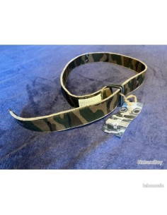 Ceinture en tissu canvas woodland large de 40 mm et 110cm de long