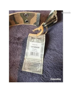 Ceinture en tissu canvas woodland large de 40 mm et 110cm de long 2