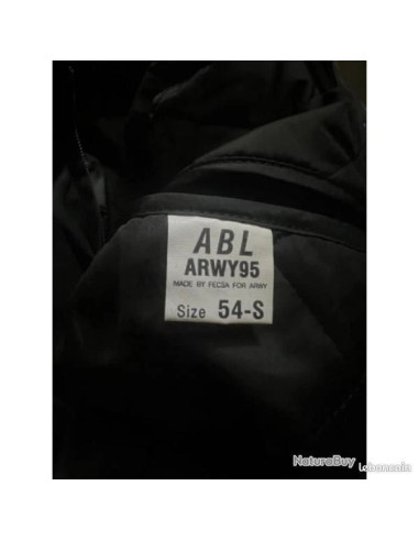 Blouson veste avion aviateur vol noir tete de mort arwy abl fesca 95 en 4 taille