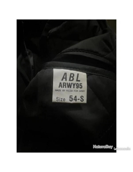 Blouson veste avion aviateur vol noir tete de mort arwy abl fesca 95 en 4 taille
