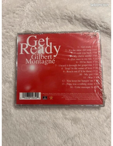 Disque cd neuf gilbert montagne get ready 094638196525