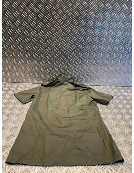 Chemise chemisette militaire vert kaki neuf j veynier paris 1986 taille 35 - 36