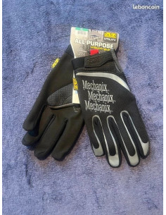 Paire De Gants Mechanix Utility Light Duty - Noir Et Gris - Taille Xl 11 ou S 8 2