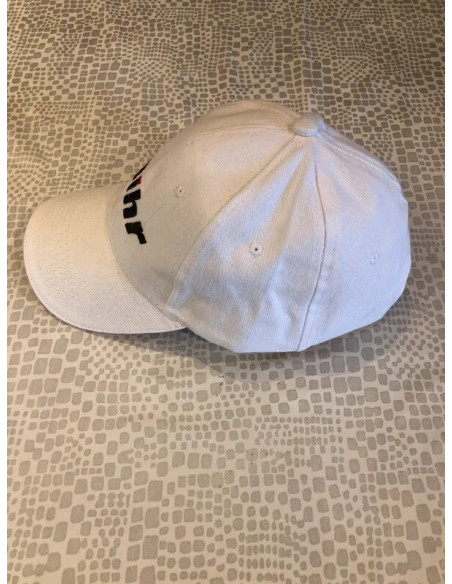 Casquette bihr blanc marque moto pièces accessoires