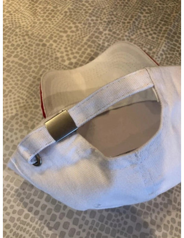 Casquette bihr blanc marque moto pièces accessoires