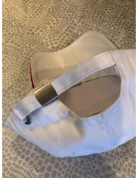 Casquette bihr blanc marque moto pièces accessoires