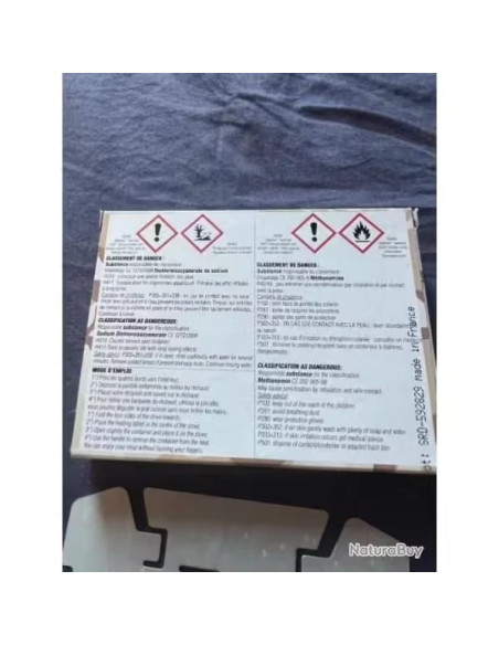 kit amichauf ensemble de rechauffage de poche cuisine rations militaire survie