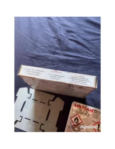 kit amichauf ensemble de rechauffage de poche cuisine rations militaire survie